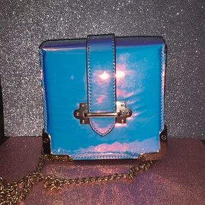 Iridescent purse